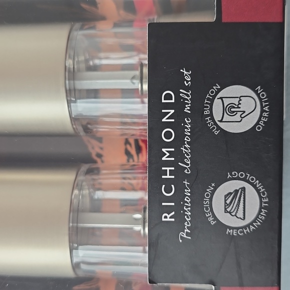 ❤️BUY 2 GET 1 FREE  Cole & Mason Black Richmond Electric Mill Gift Set - Picture 15 of 15